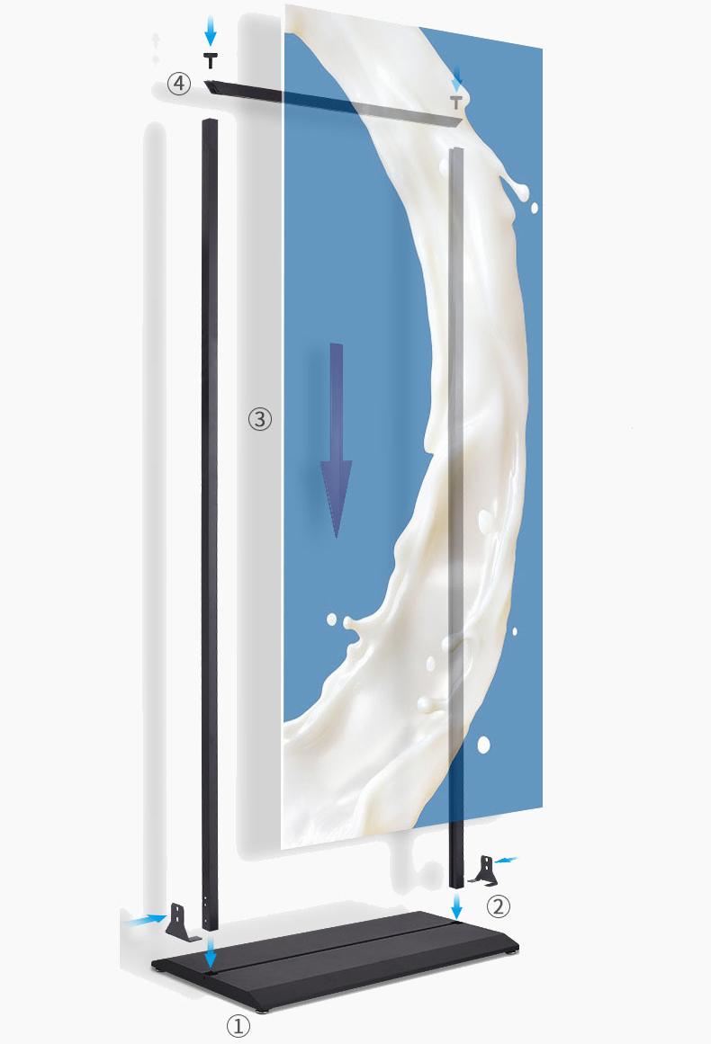 Double-Sided Vertical Billboard